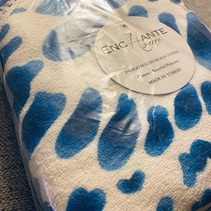 NIP Enchante Home round Turkish beach towel